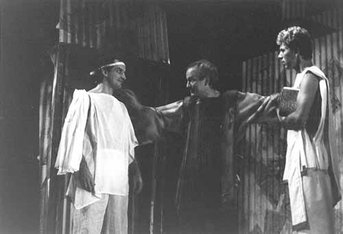 Нью-Йорк. "Jean Cocteau Repertory Theatre". "Беседы с Сократом". 1986.